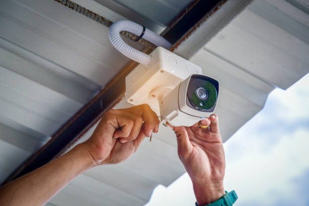 Caméra de surveillance pour parking domestique ou industriel.